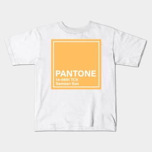 pantone 14-0851 TCX Samoan Sun Kids T-Shirt